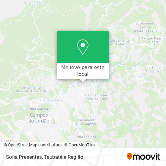 Sofia Presentes mapa