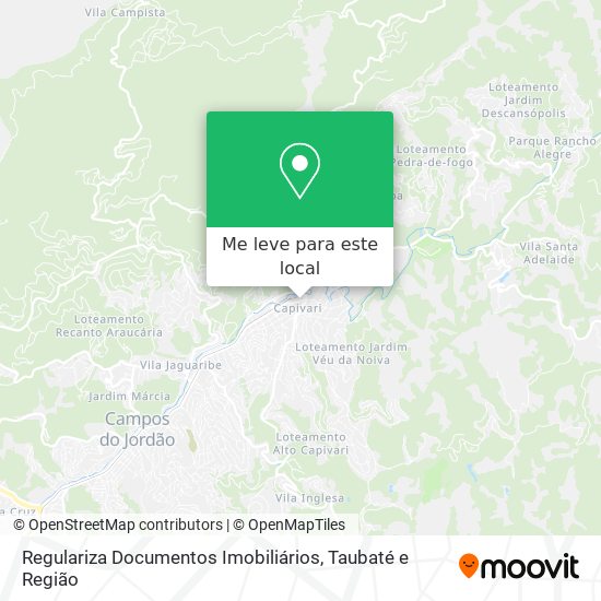 Regulariza Documentos Imobiliários mapa