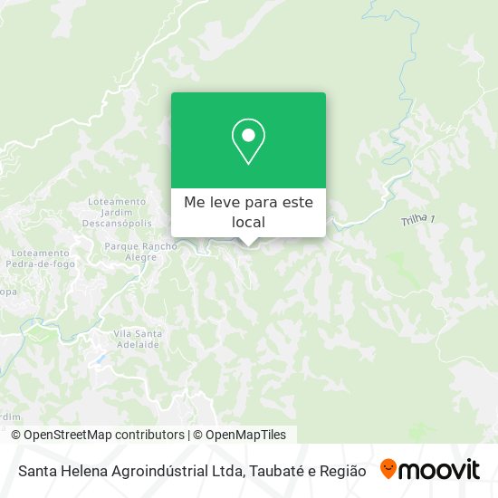 Santa Helena Agroindústrial Ltda mapa