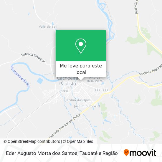 Eder Augusto Motta dos Santos mapa