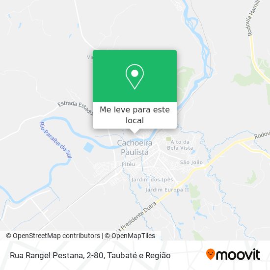 Rua Rangel Pestana, 2-80 mapa