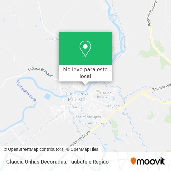 Glaucia Unhas Decoradas mapa