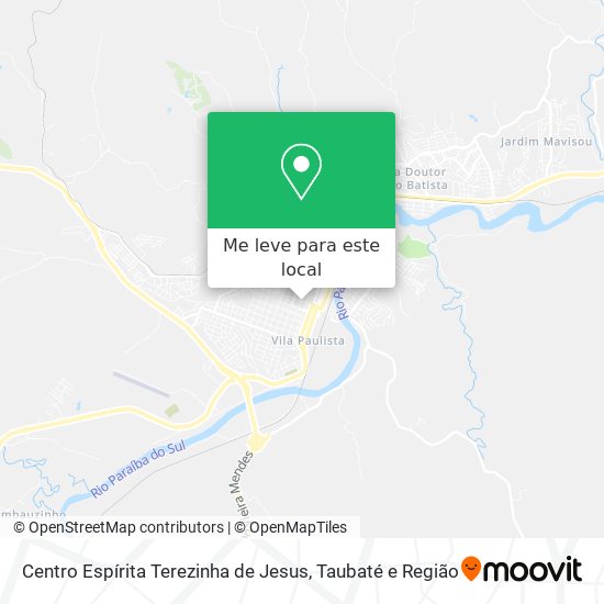 Centro Espírita Terezinha de Jesus mapa