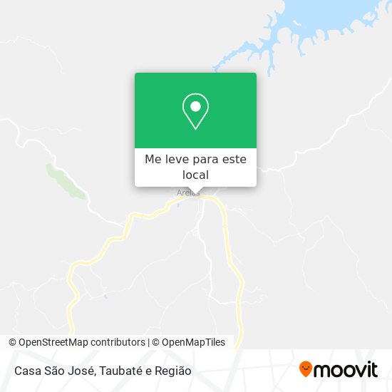 Casa São José mapa