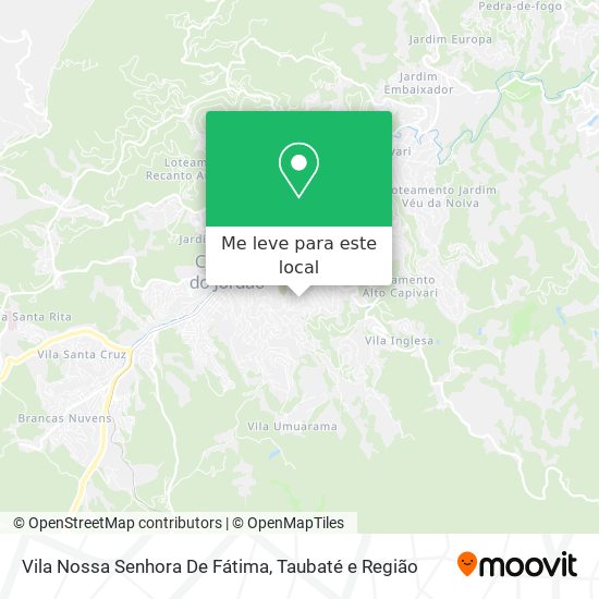 Vila Nossa Senhora De Fátima mapa