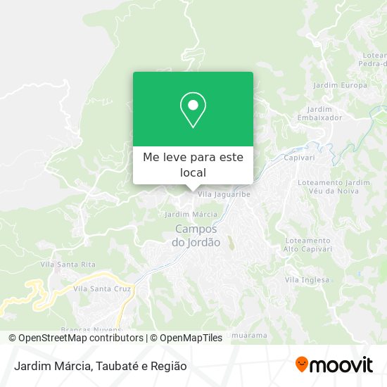 Jardim Márcia mapa
