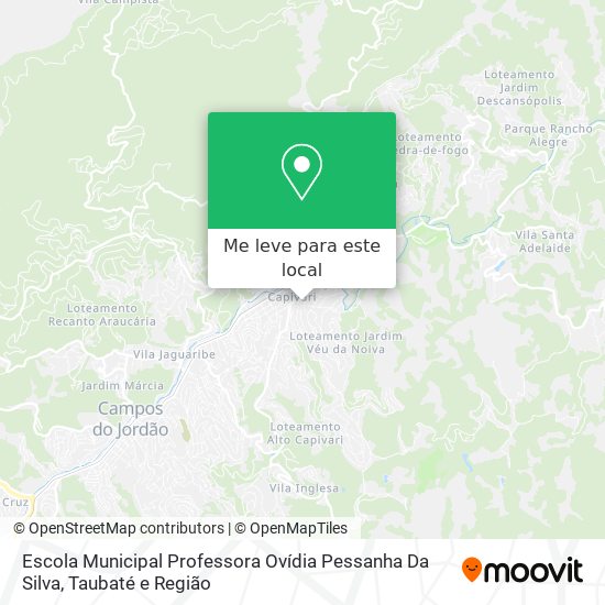 Escola Municipal Professora Ovídia Pessanha Da Silva mapa