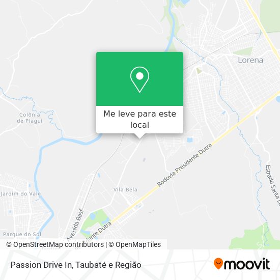 Passion Drive In mapa