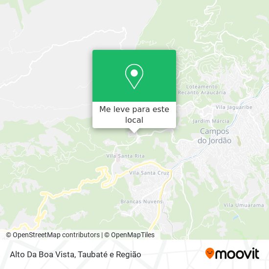 Alto Da Boa Vista mapa