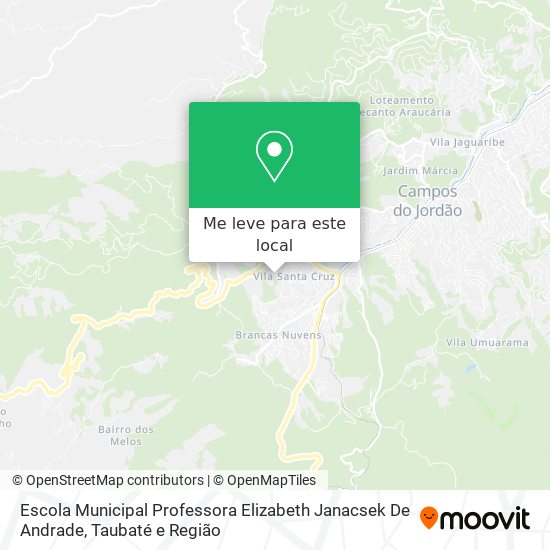 Escola Municipal Professora Elizabeth Janacsek De Andrade mapa