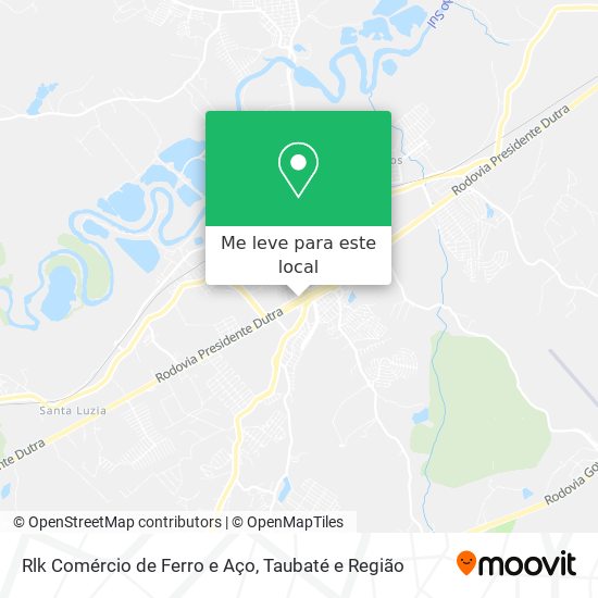 Rlk Comércio de Ferro e Aço mapa