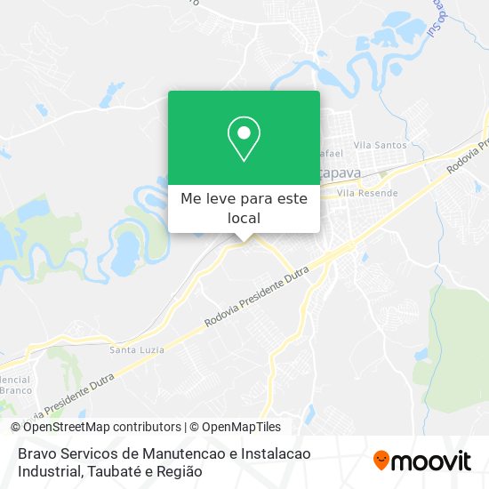 Bravo Servicos de Manutencao e Instalacao Industrial mapa