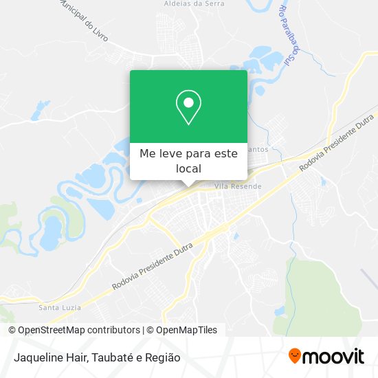 Jaqueline Hair mapa