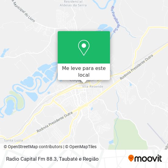 Radio Capital Fm 88.3 mapa