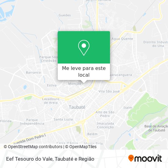 Eef Tesouro do Vale mapa