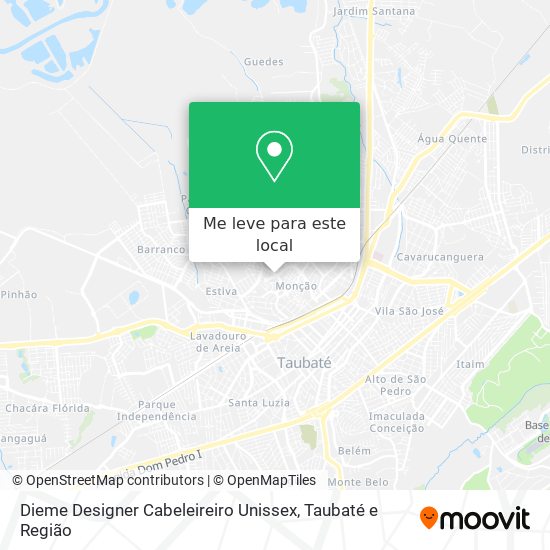 Dieme Designer Cabeleireiro Unissex mapa