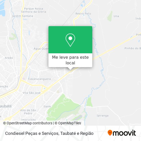 Condiesel Peças e Serviços mapa