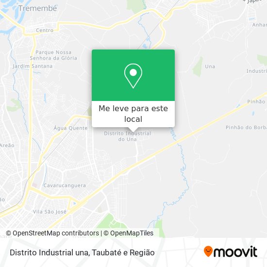 Distrito Industrial una mapa