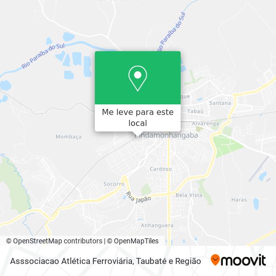 Asssociacao Atlética Ferroviária mapa