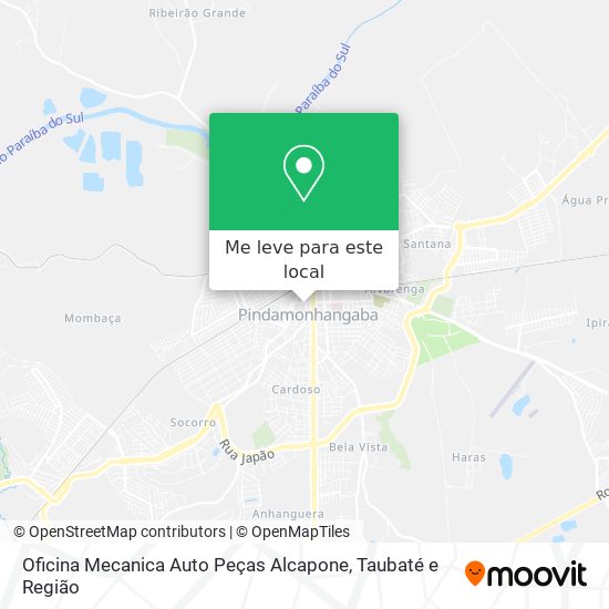 Oficina Mecanica Auto Peças Alcapone mapa