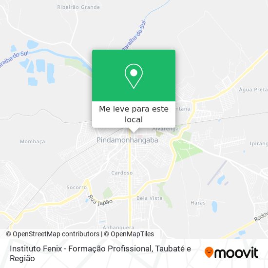 Instituto Fenix - Formação Profissional mapa