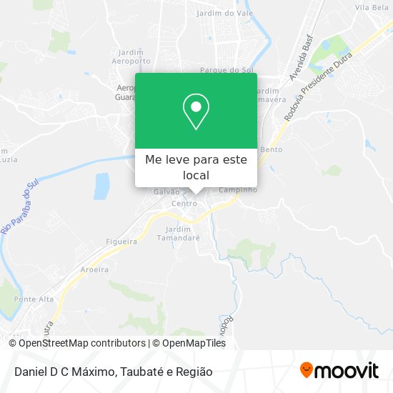 Daniel D C Máximo mapa