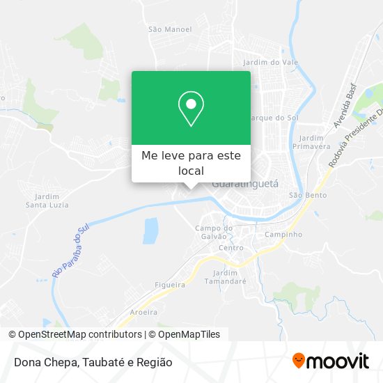 Dona Chepa mapa