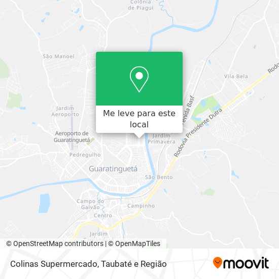 Colinas Supermercado mapa