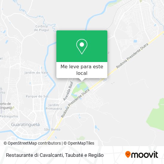 Restaurante di Cavalcanti mapa