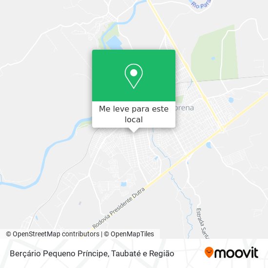 Berçário Pequeno Príncipe mapa