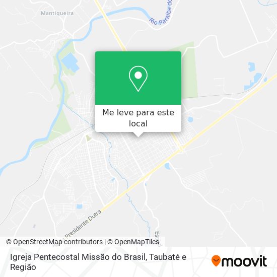 Igreja Pentecostal Missão do Brasil mapa