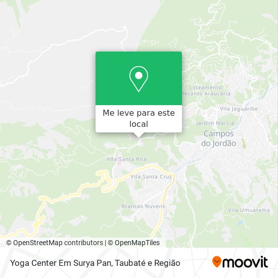 Yoga Center Em Surya Pan mapa