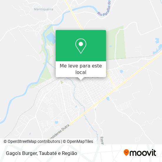 Gago's Burger mapa