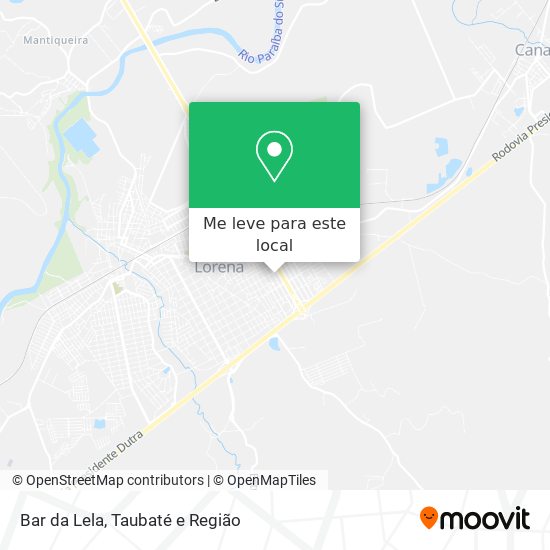 Bar da Lela mapa