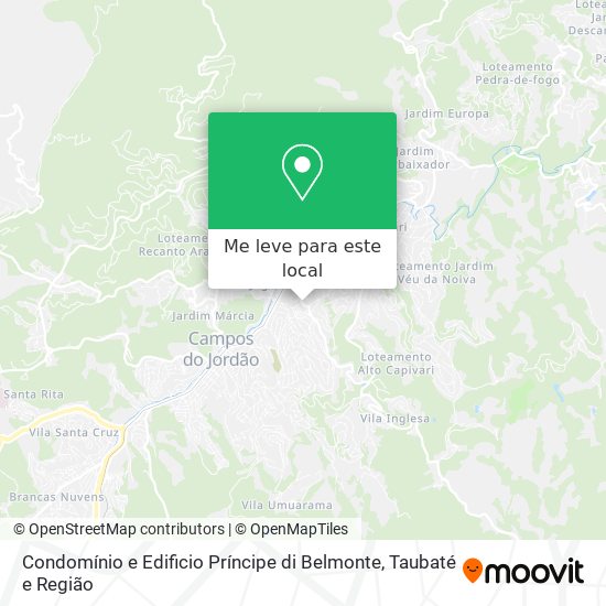 Condomínio e Edificio Príncipe di Belmonte mapa