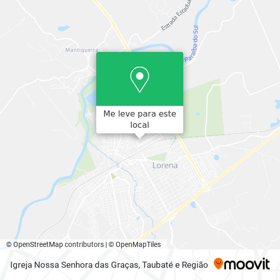 Igreja Nossa Senhora das Graças mapa