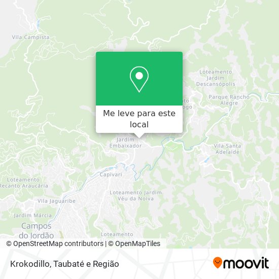 Krokodillo mapa