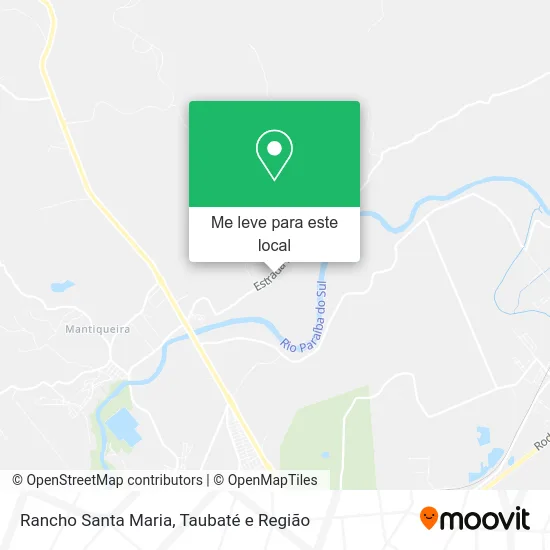 Rancho Santa Maria mapa