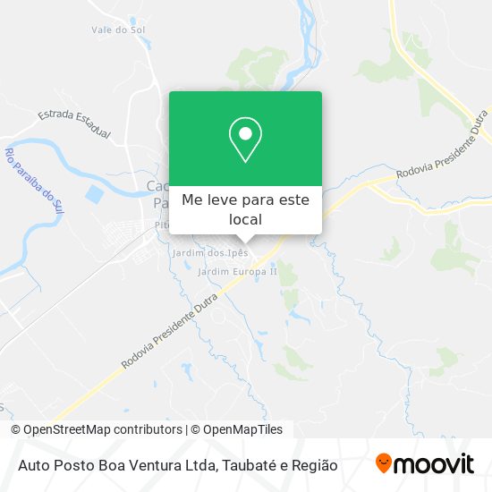 Auto Posto Boa Ventura Ltda mapa