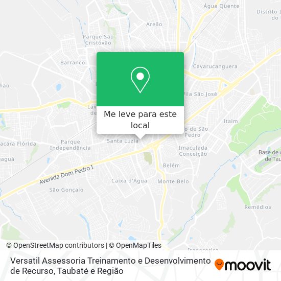 Versatil Assessoria Treinamento e Desenvolvimento de Recurso mapa
