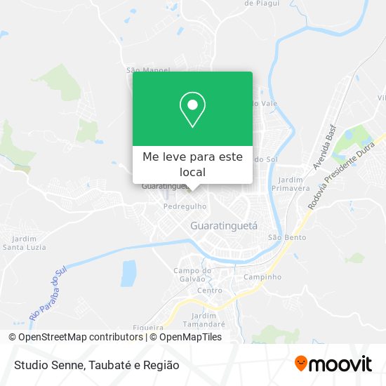 Studio Senne mapa