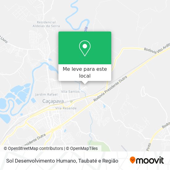 Sol Desenvolvimento Humano mapa