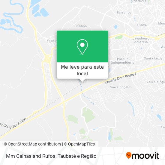 Mm Calhas and Rufos mapa