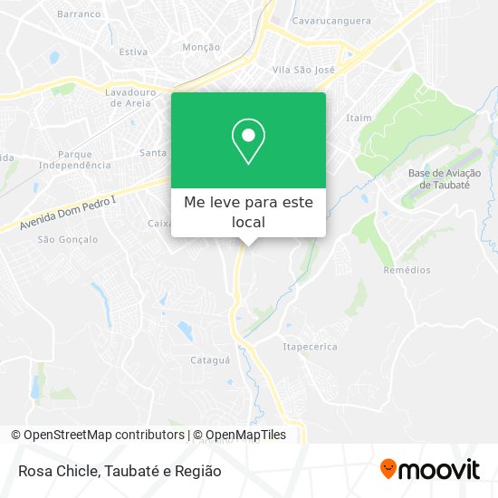 Rosa Chicle mapa