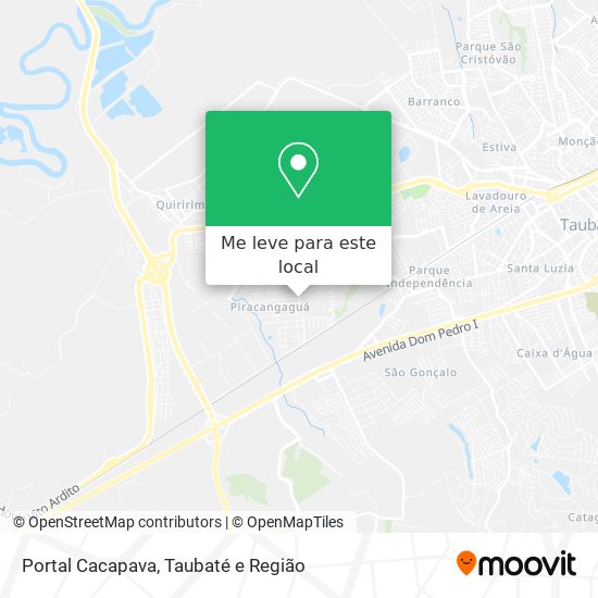 Portal Cacapava mapa