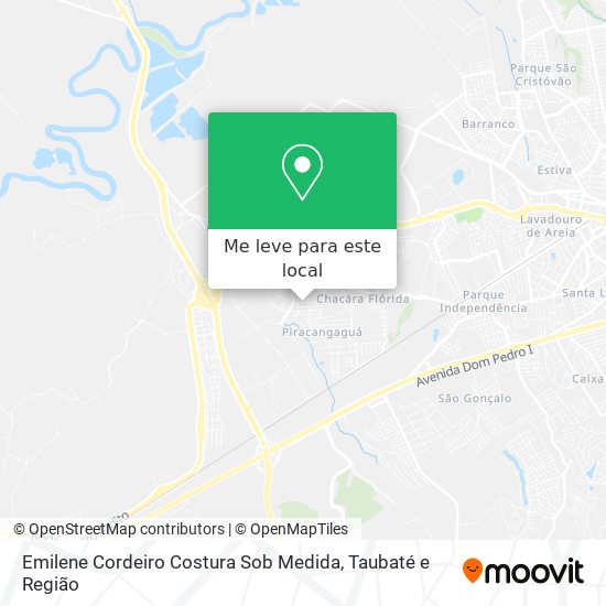 Emilene Cordeiro Costura Sob Medida mapa