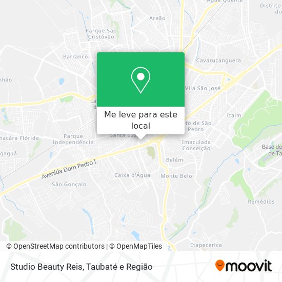 Studio Beauty Reis mapa