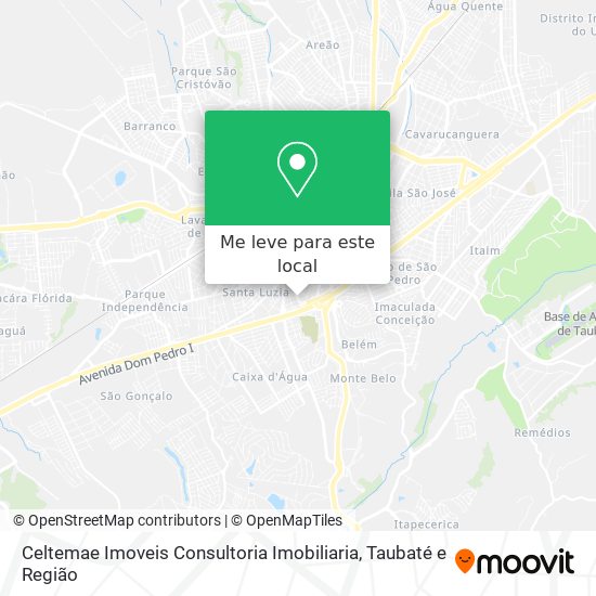 Celtemae Imoveis Consultoria Imobiliaria mapa