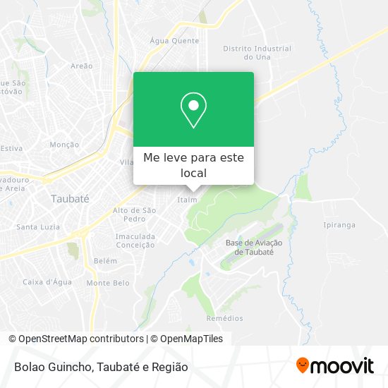 Bolao Guincho mapa