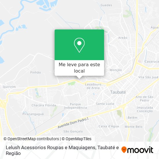 Lelush Acessorios Roupas e Maquiagens mapa